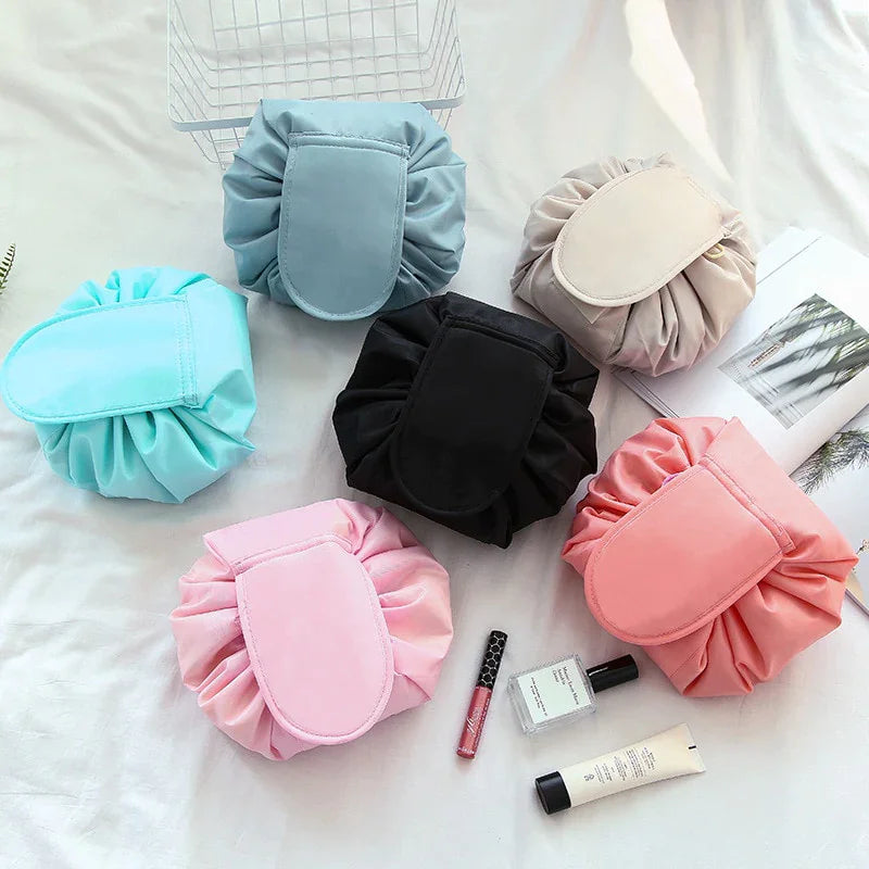 draw string makeup travel bag Elegant Drawstring Makeup Bag